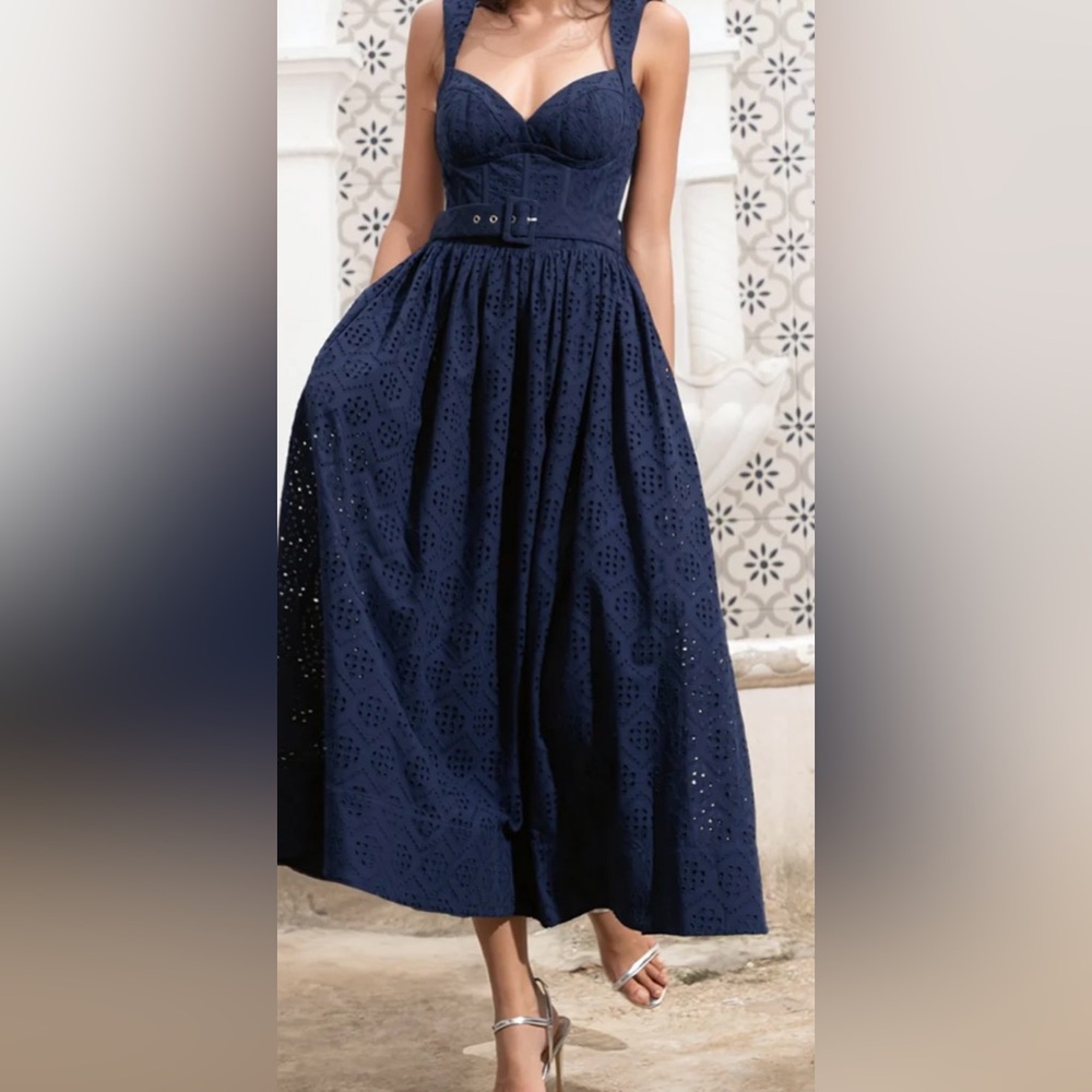 NWT Yumi Kim Shiv Dress | Navy Blue | Size L